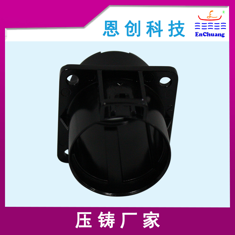 電泳黑色精密鋅合金壓鑄連接器外殼定制件